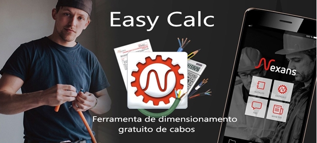Easy Calc da Nexans - Ferramenta de dimensionamento gratuito de cabos